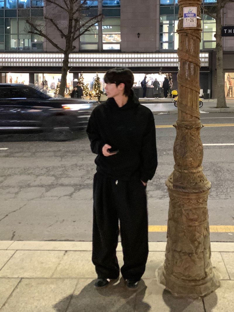 Arts corduroy brushed pants