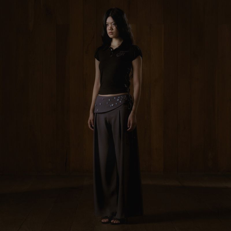  NYRA POLO TOP_BLACK