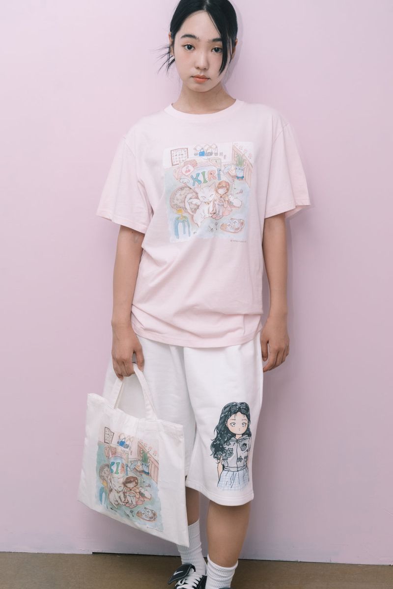 SHAKIRI X Namsuru 우리들 HALF SWEATPANTS 