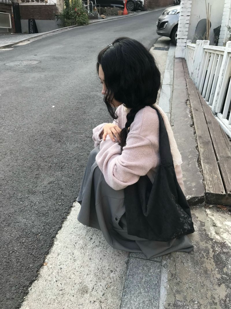 Flower Reversible Shoulder Bag