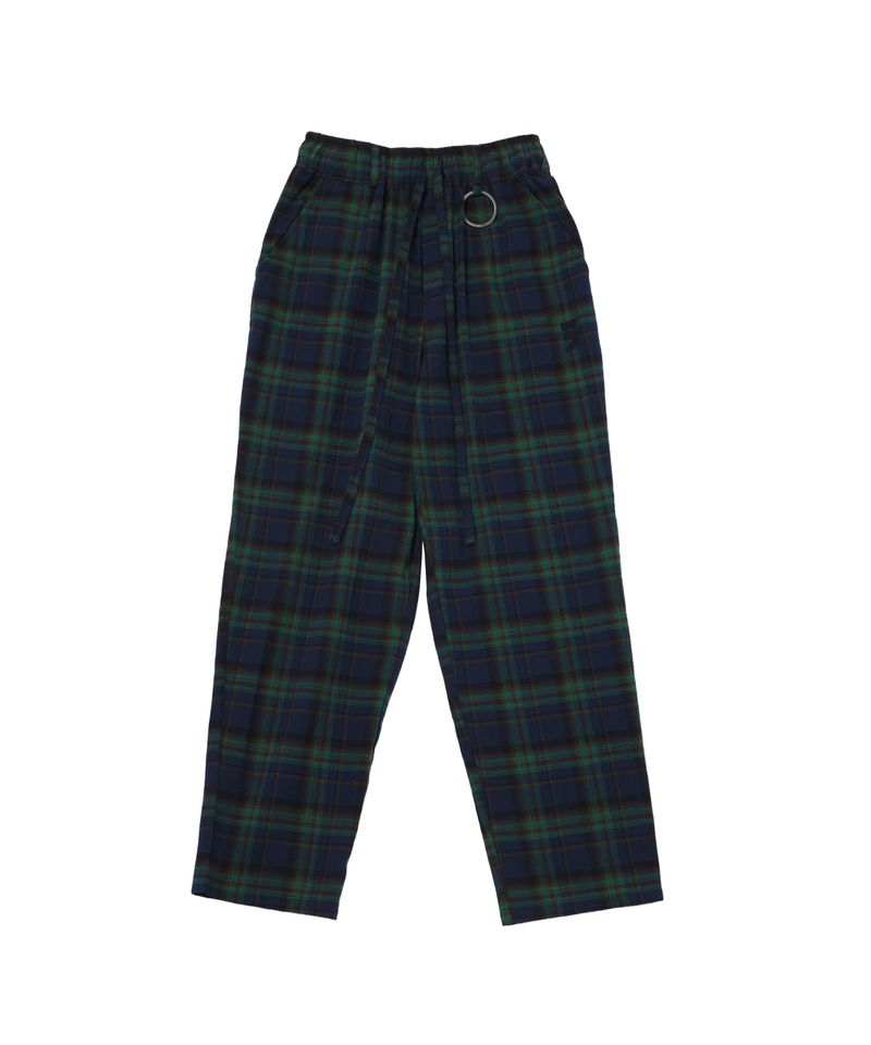 A NOTHING（アナッシング）の「DREAMCATCHER CHECK LOOSE-FIT PANTS (Blue)（Pants）」