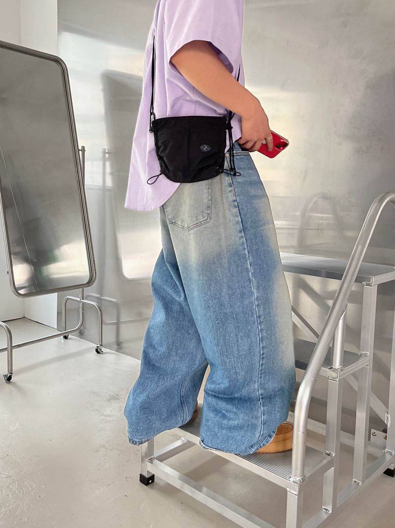 coating wide denim PT -2C