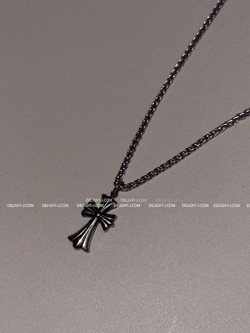 chrome surgical long-necklace