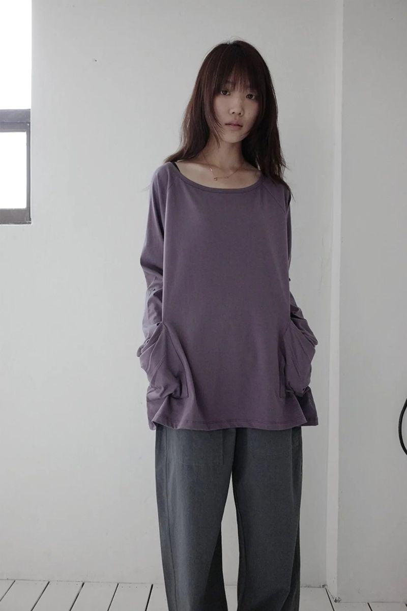 mute cotton pants (3c)