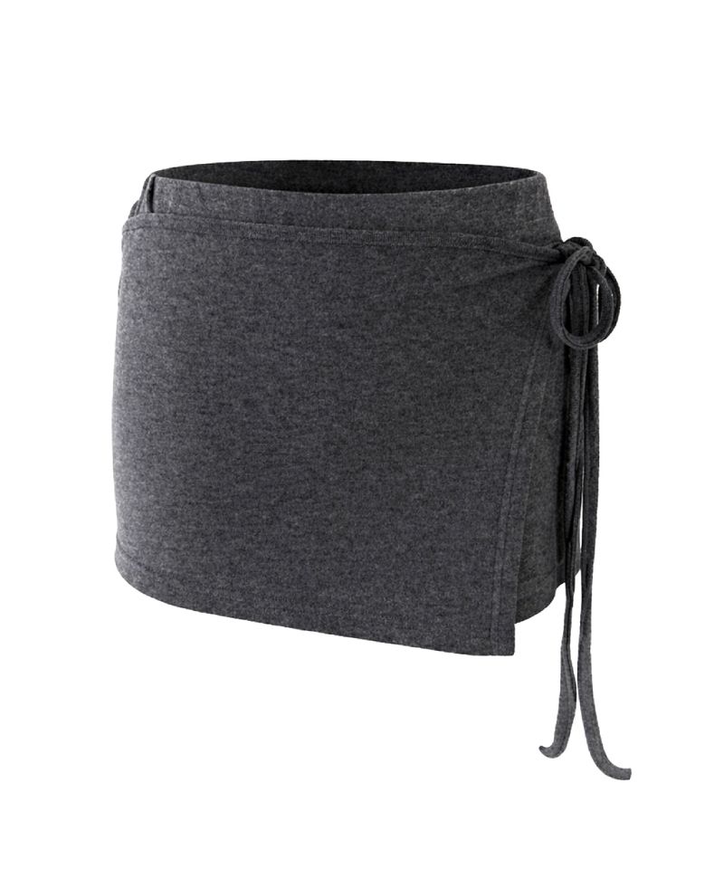 Casey Wrap Skirt Pants (2color)