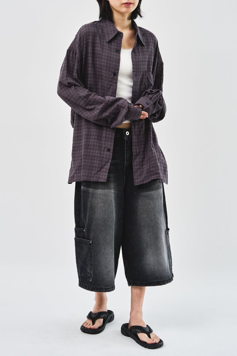 Luna Bermuda Denim (2color)
