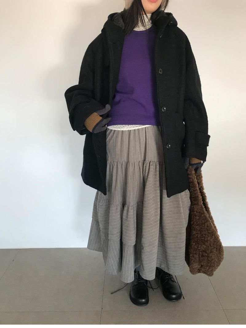 [MD Pick]Lunatic Unbalanced Skirt