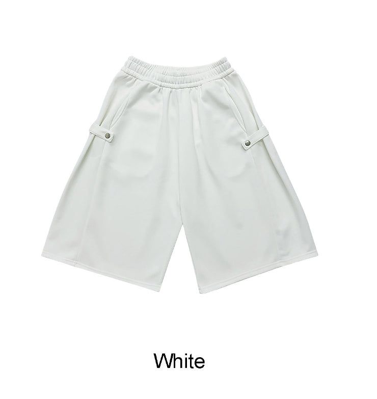 Karoon Button Bermuda Pants