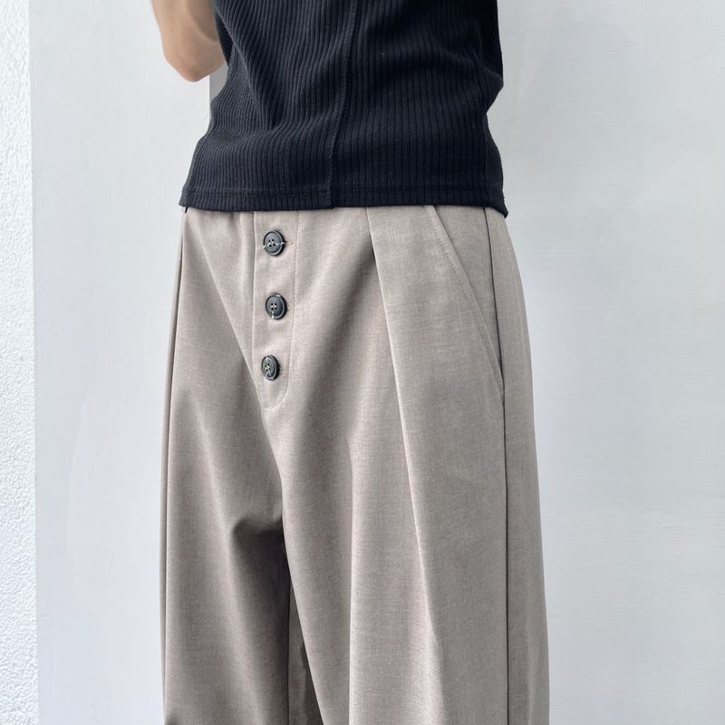 Fog Grey Volume Pants