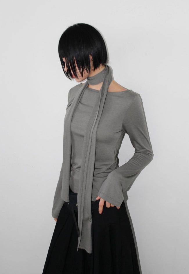 [SCARF SET] MOOD LONGSLEEVE