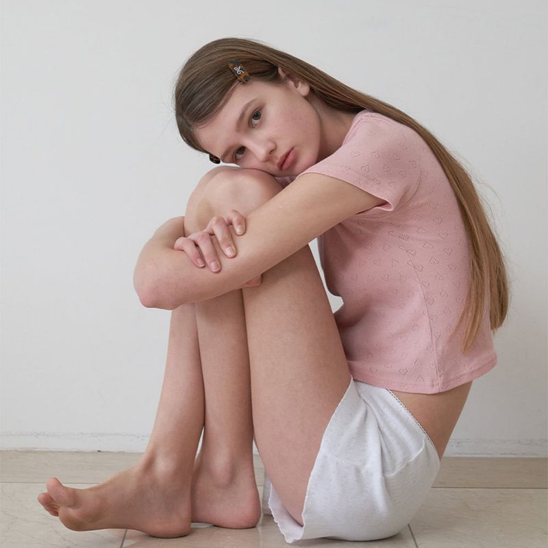 OVT-U(オーブイティーユー)の「Heart punching soft easywear tee_3 color(Tops)」
