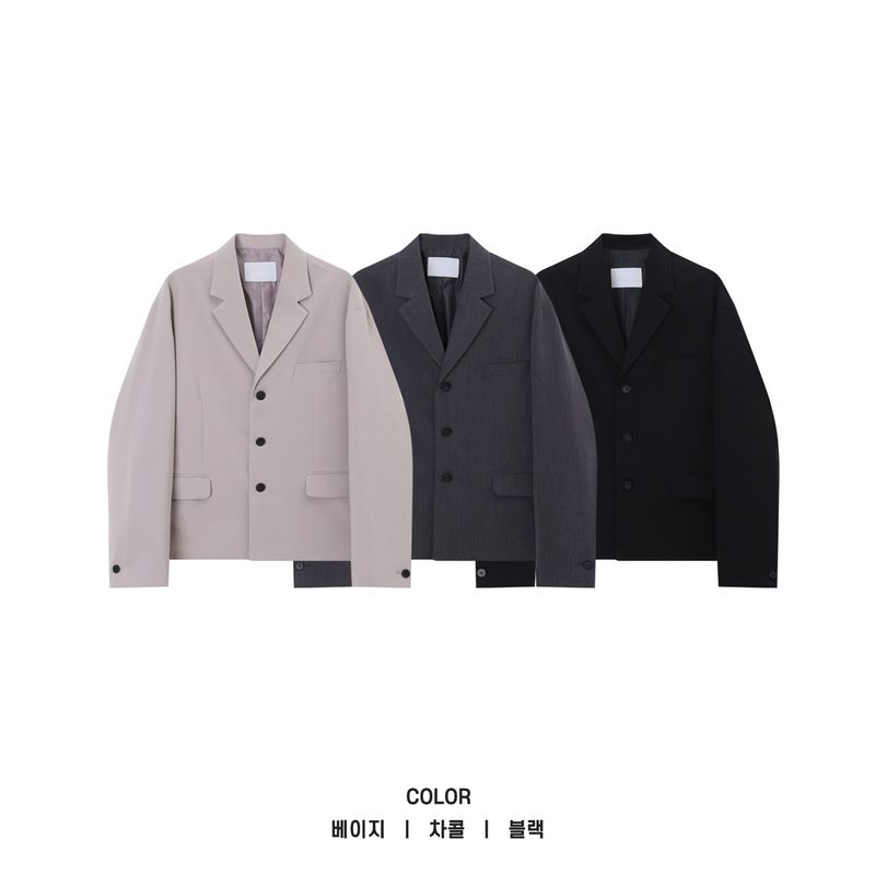 Roma Cropped Jacket (3color)