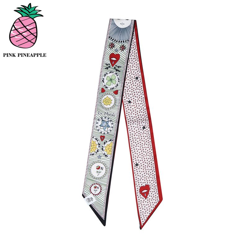 PINK PINEAPPLE(ピンクパイナップル)の「タロプリントタイスカーフ(ファッション小物)」