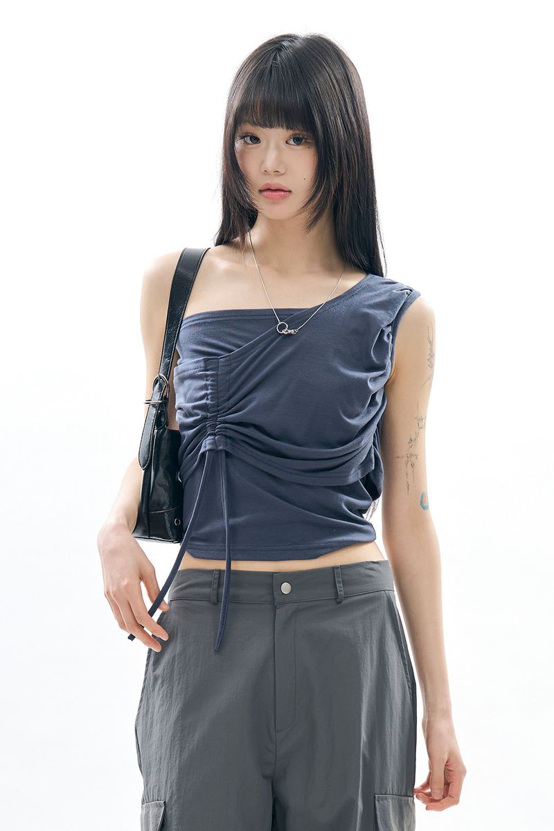 Raucohouse(ラウコハウス)の「Orlina string off top(Tops)」