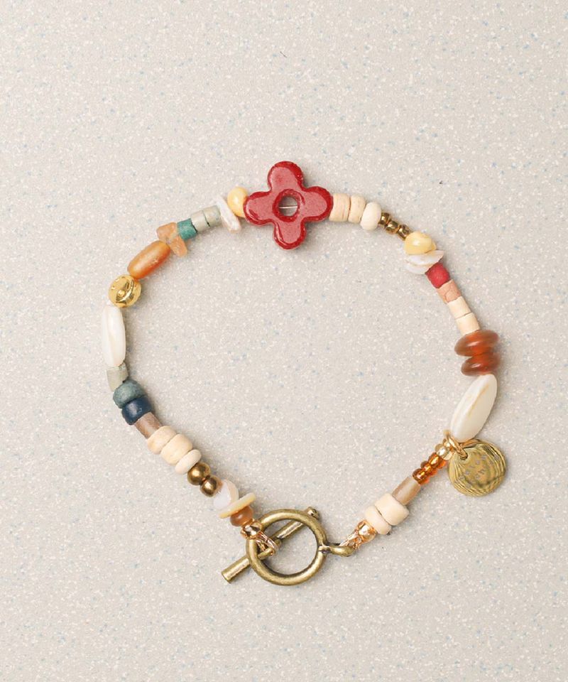 towtow.archive（トゥトゥ アーカイブ）の「CLOVER SYMBOL-VINTAGE RED : ARCHIVE-003（Accessories）」