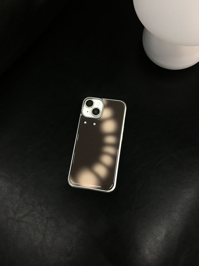[MADE] PIERCING phone case_Khaki Brown