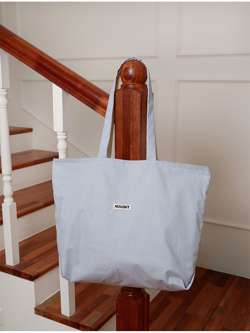 Emb Logo Cotton Day Bag / ST Sky Blue