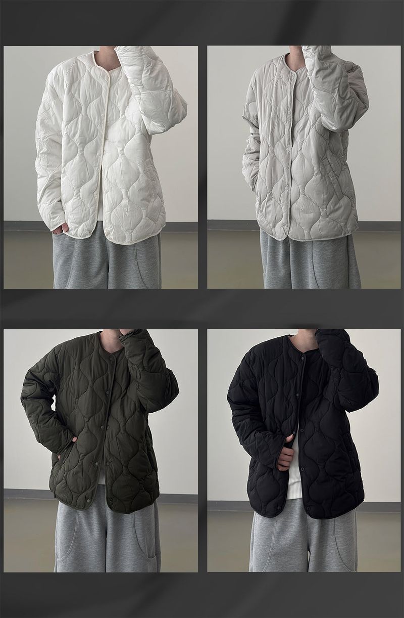 Wavon Quilted Padding Jumper