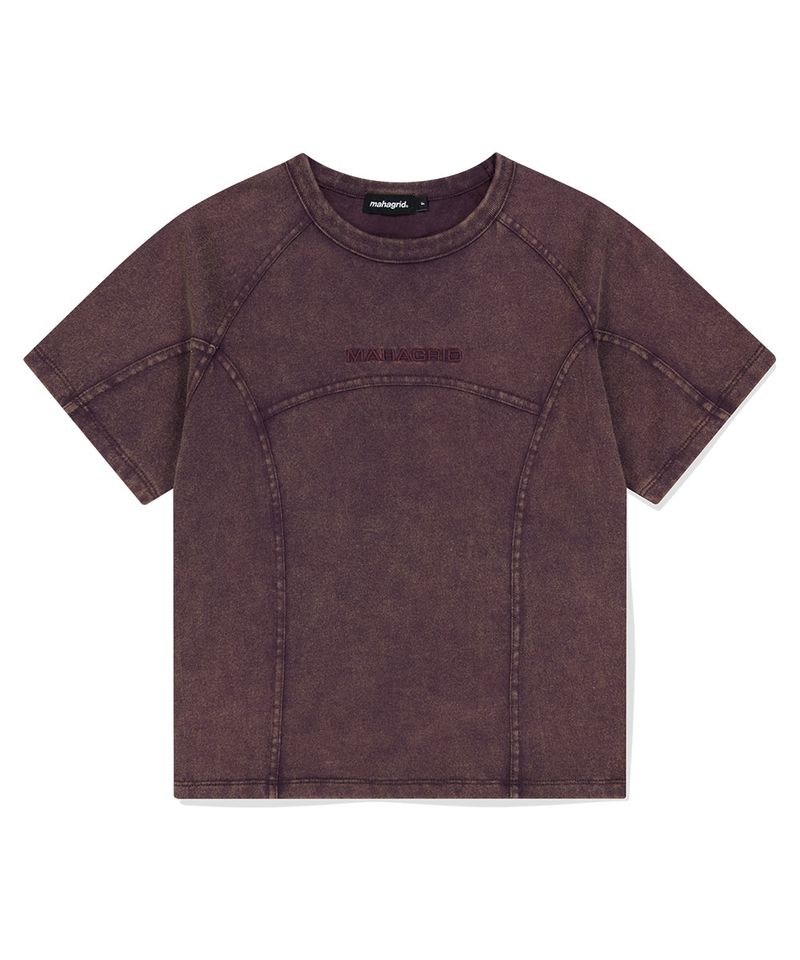WASHED CURVED TEE