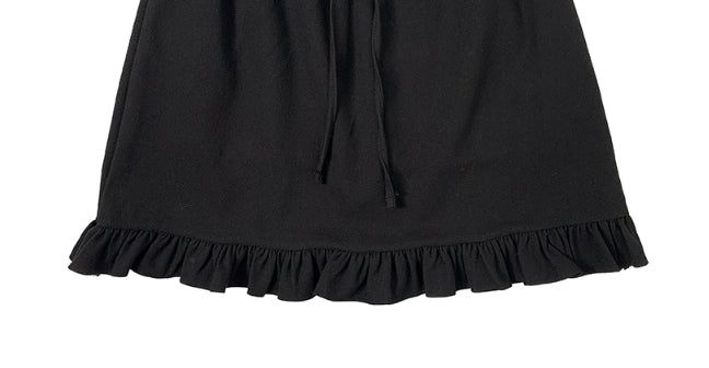 Leon Frill Midi Banding Skirt