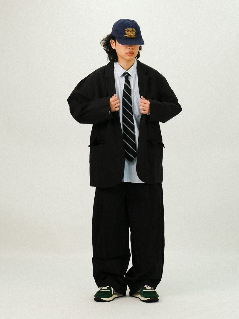 OD Deep One-tuck Wide Banding Pants