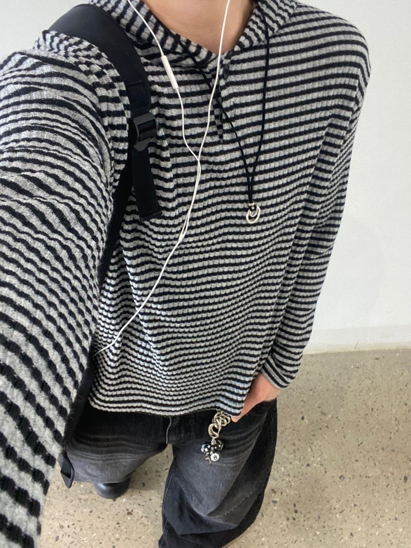  River Taken Pintuck Balloon Denim Pants 3C