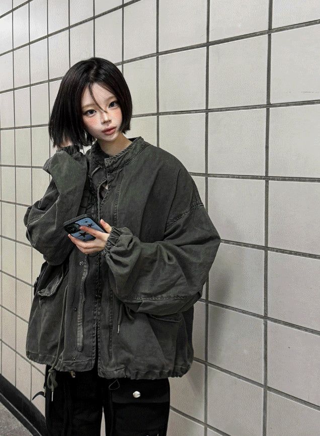 Vintage Mood Bomber Jacket