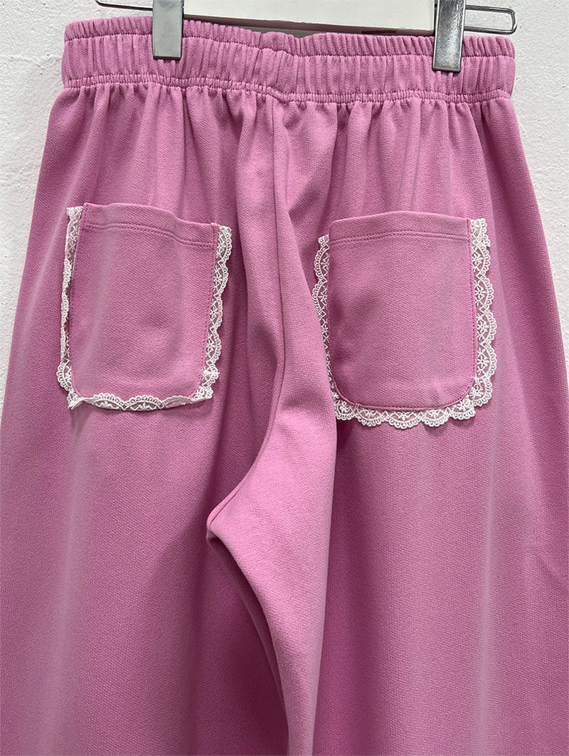 LACE LINE SWEAT PANTS (3C)