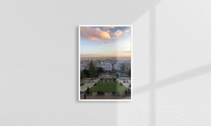 ONCESTUDIO(オンセスタジオ)の「(A3) Paris Montmartre Poster(Interior)」