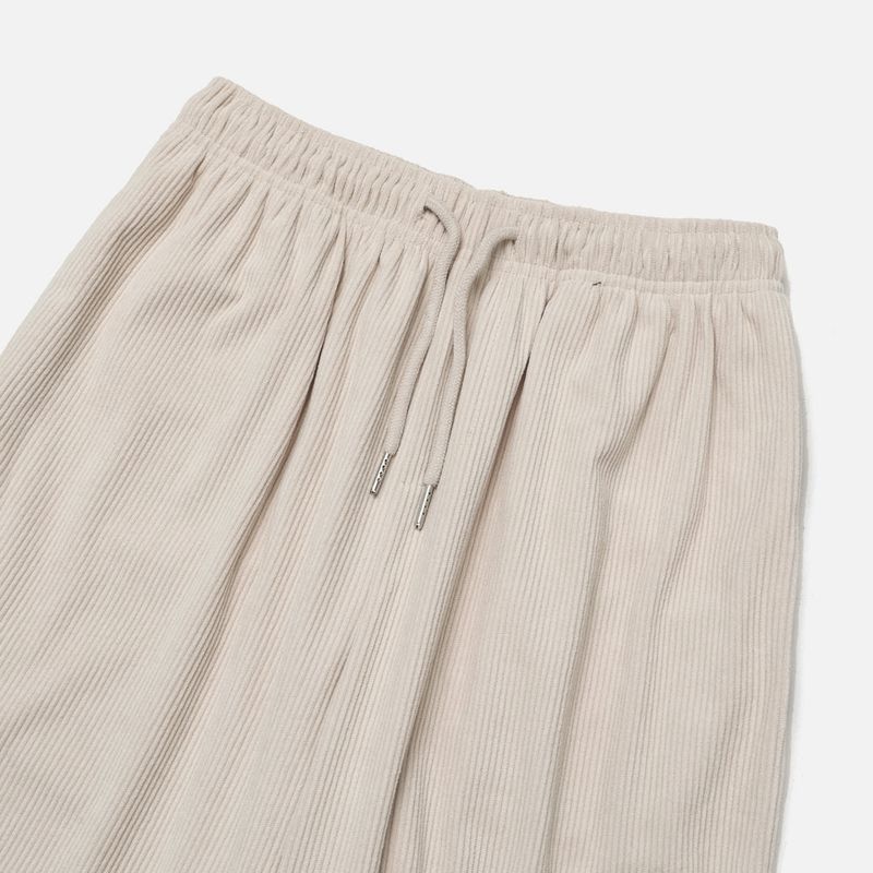 Twill Basic Golden Wide Pants 7C
