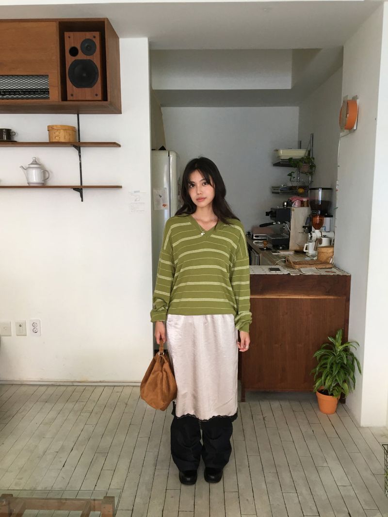 ダーリンシルキーレーススカート (3color)