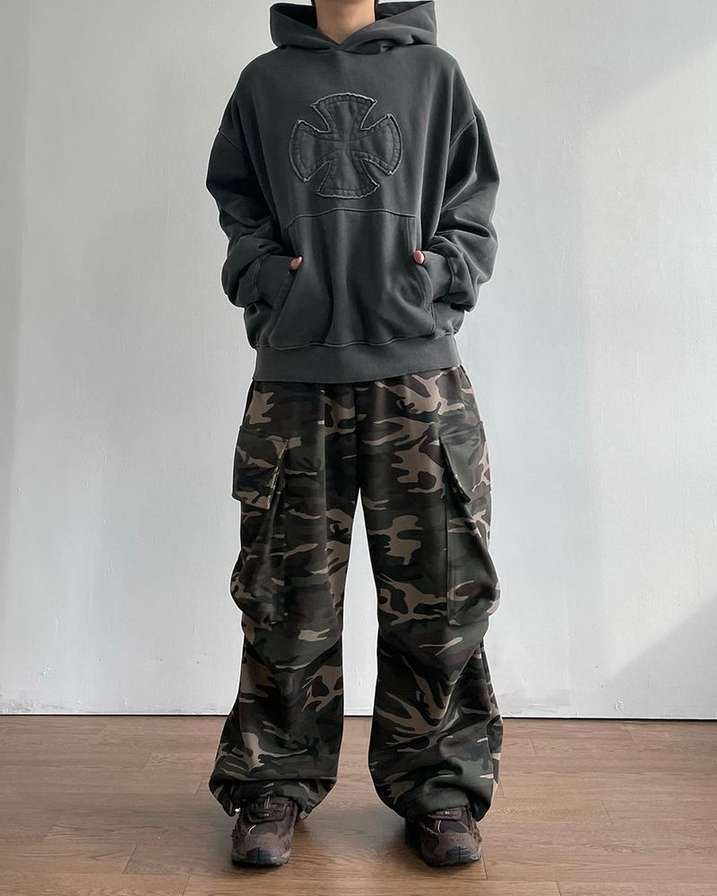 Cross Pigment Napping Hoodie