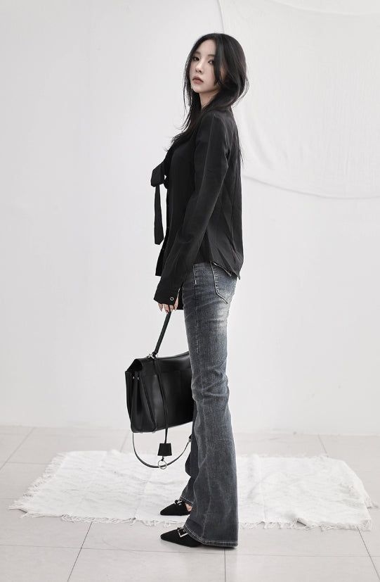 Berl Scarf Blouse