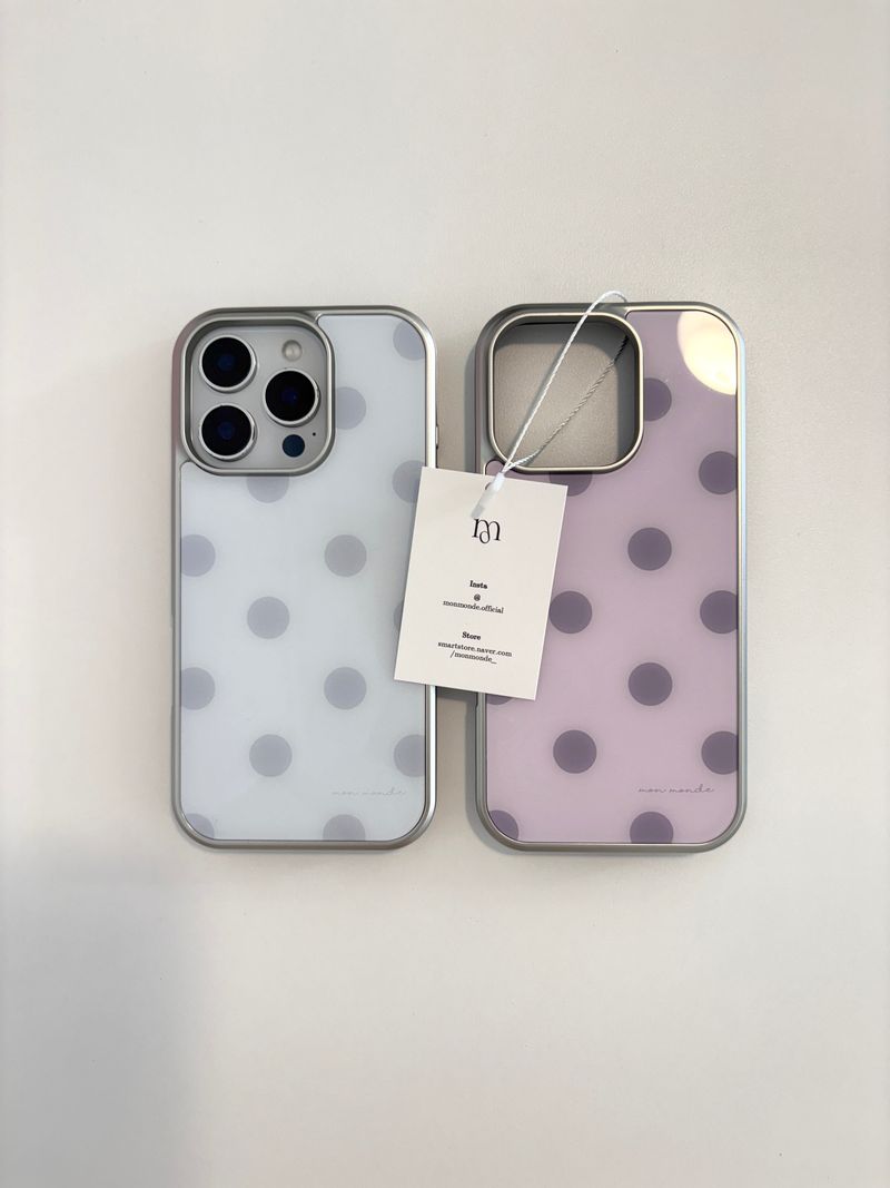mon monde（モンモンド）の「ピュア ドット フォン ケース（スマホグッズ/小物）」