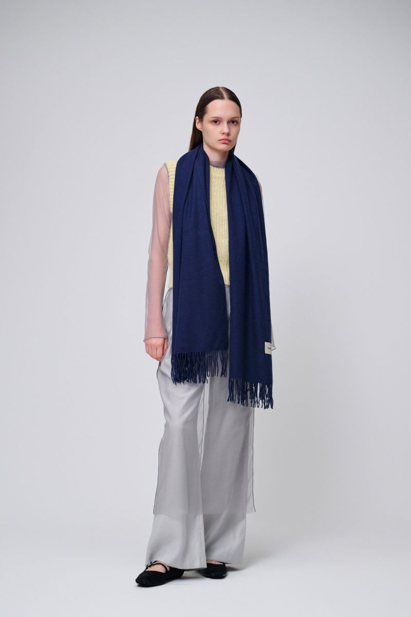 MARIEBEAR muffler_navy
