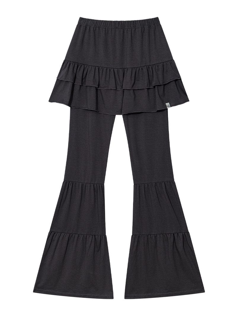 CANCAN SKIRT PANTS(CHARCOAL)