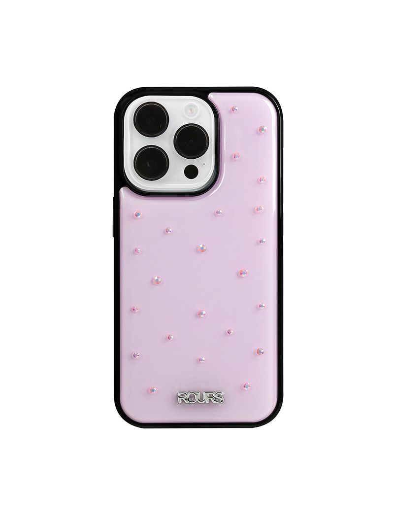 ROURS（ラウォルズ）の「cubic color case (baby pink)（Smartphone Accessories）」