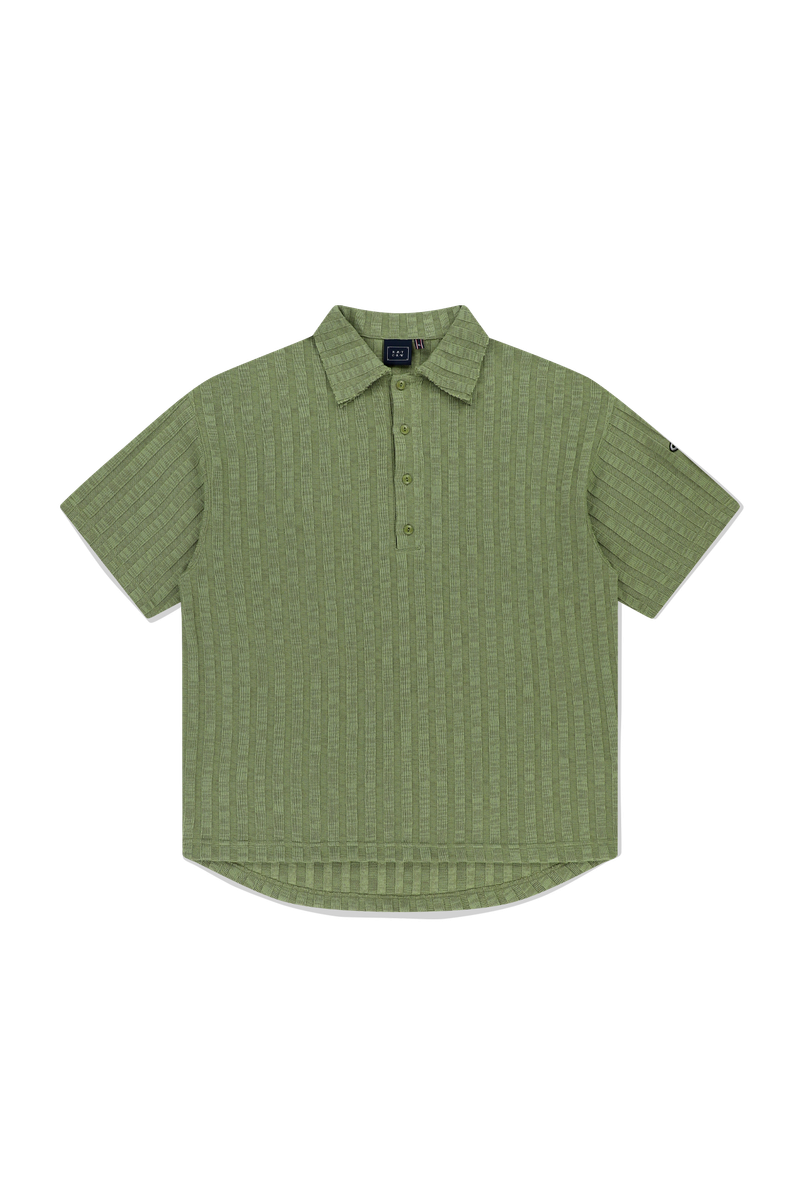 DAMAGE COLLAR POLO SHIRT