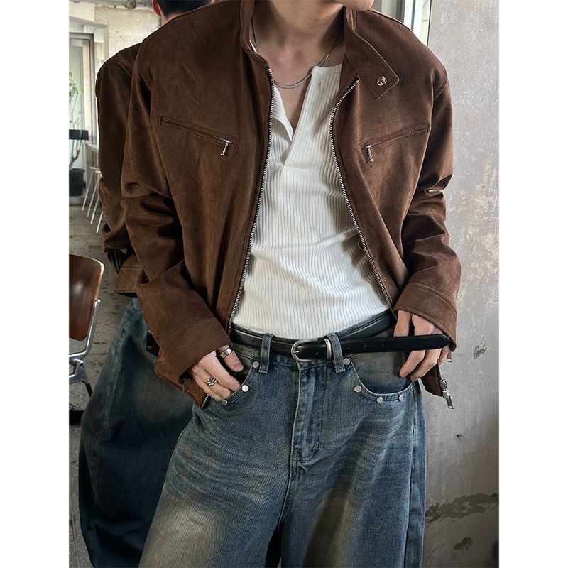 LAURANT（ロラン）の「 [S/S] スエードバイカージャケット(3color)（ジャケット/アウター）」