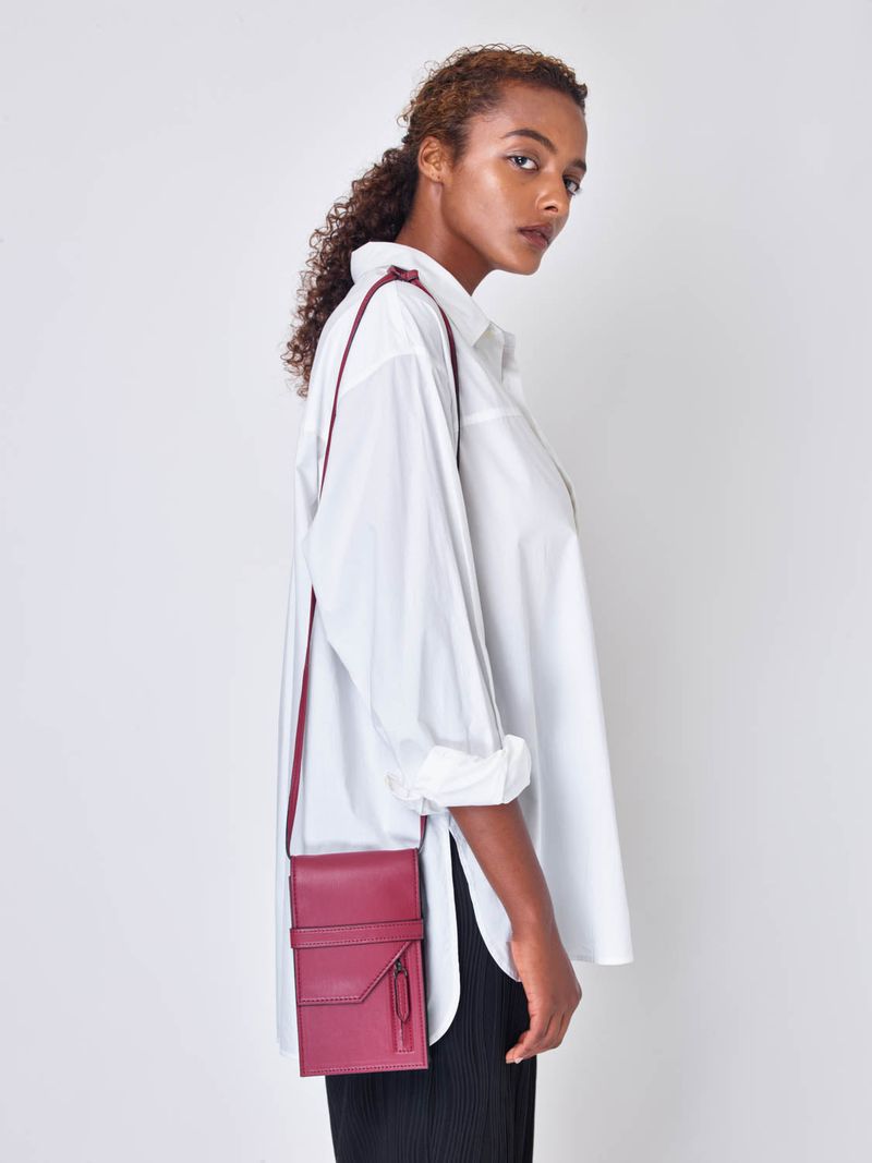 Apple leather crossbody smartphone shoulder purse