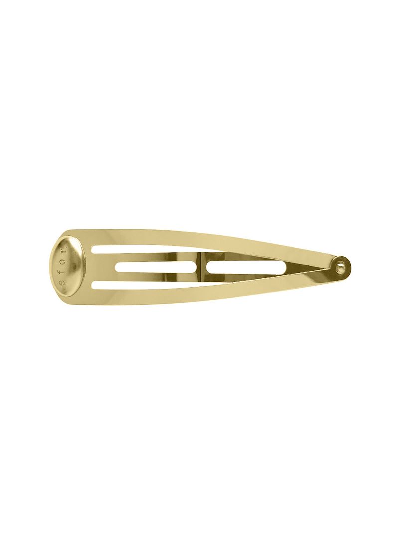 Logo Button Hair Pin 10cm