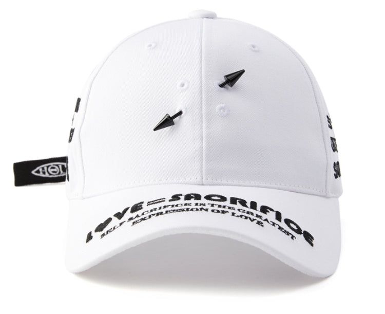 HOLY NUMBER 7(ホーリーナンバーセブン)の「LOVE SACRIFICE ball cap_White(Hats)」