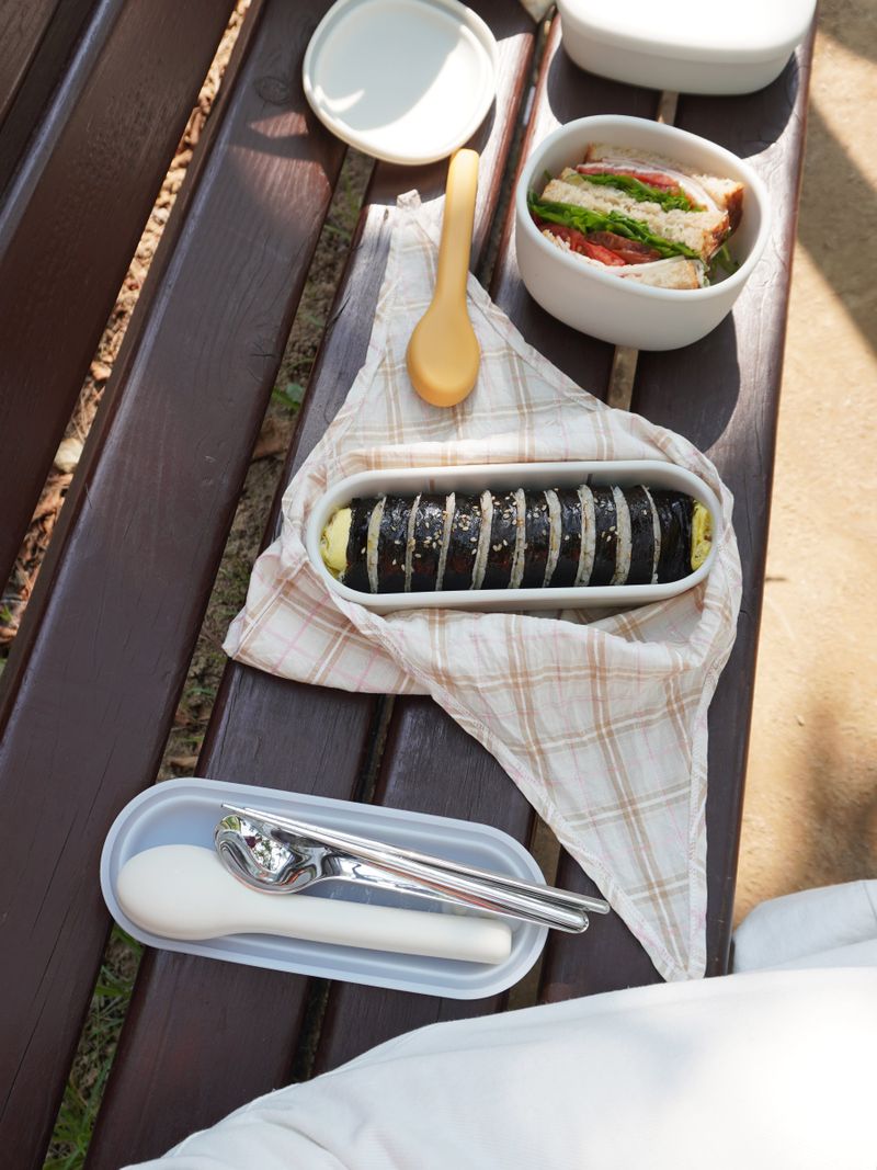 Lunch Box Cloth - Oat Bagel