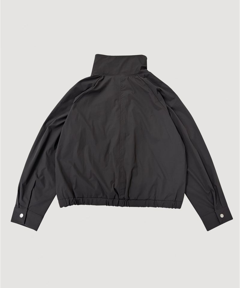 DRAWSTRING TRACK JACKET