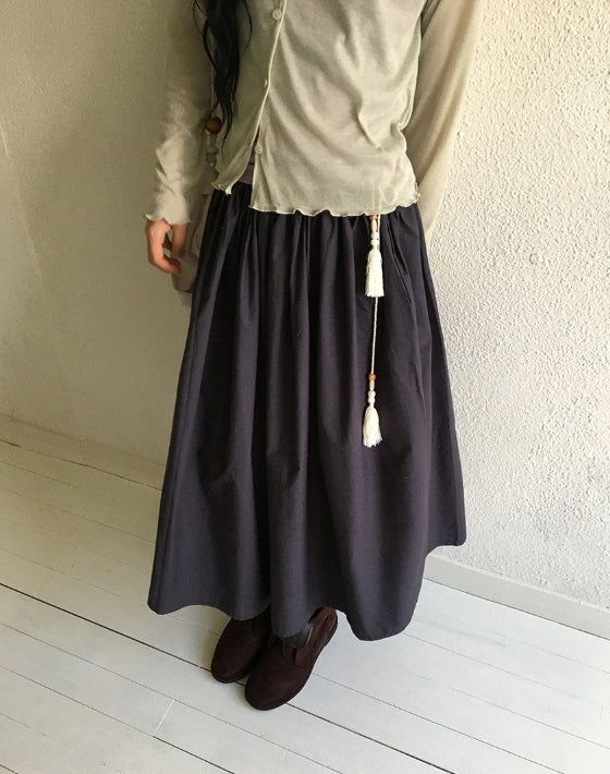 BAON（バオン）の「イズバ バンディング ロング スカート（スカート）」