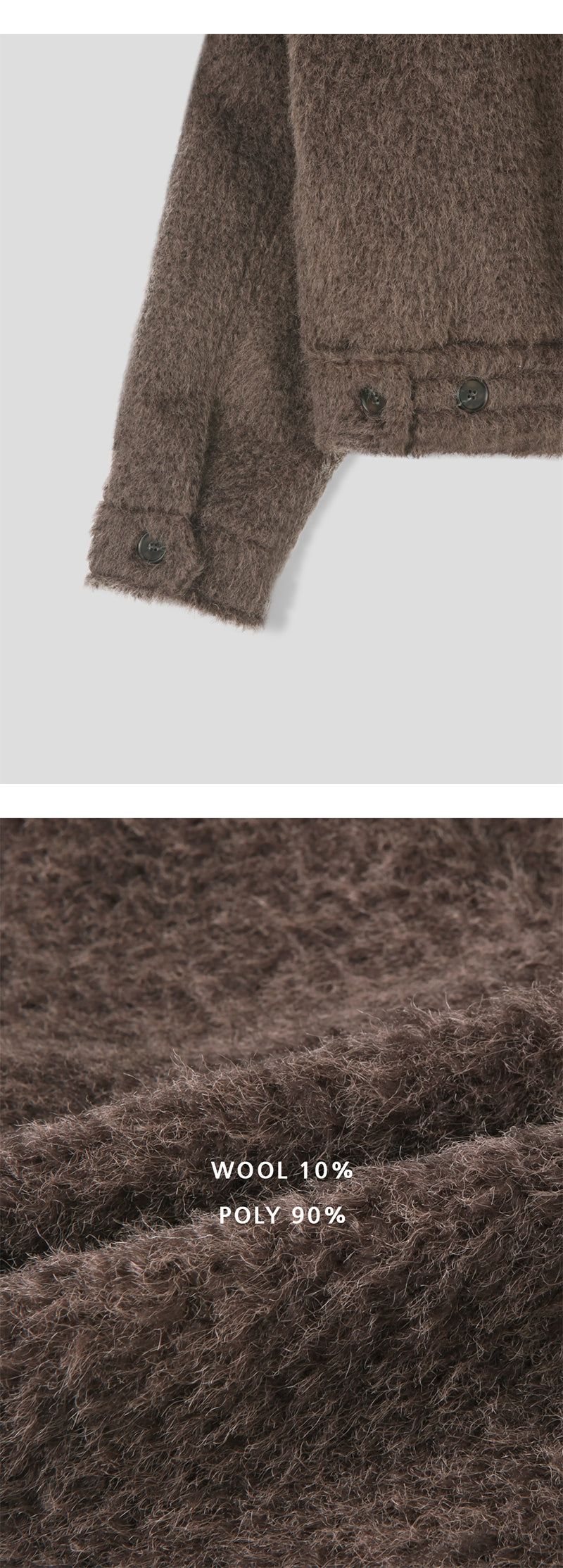 [F/W] Dumble hair short jacket(2color)