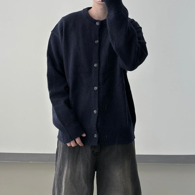 Lunet Wool Round Cardigan