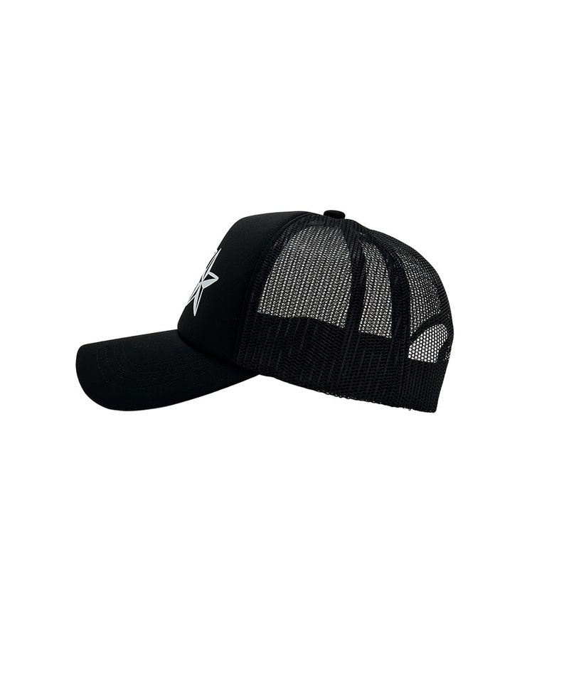 THANKS STAR MESH CAP-BLACK