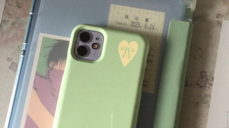ICHIGOICHIE Card Pocket Case - GREEN