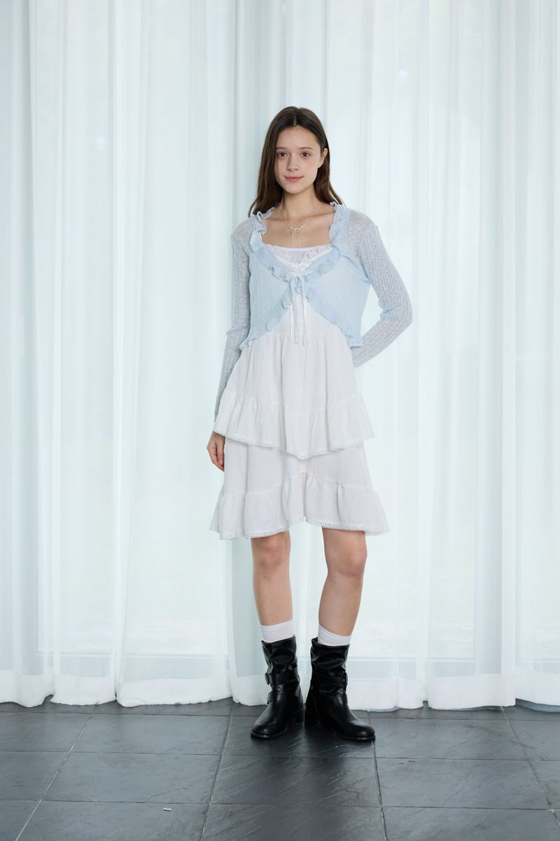 PETITE FLUFF BOLERO
